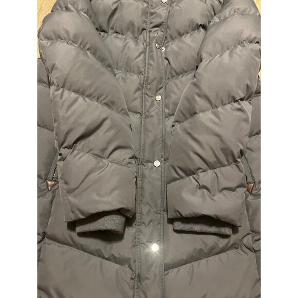 Lauren Ralph Lauren Women's Faux-Fur-Trim Hooded Down Puffer Coat XL Olive Green - Picture 6 of 12